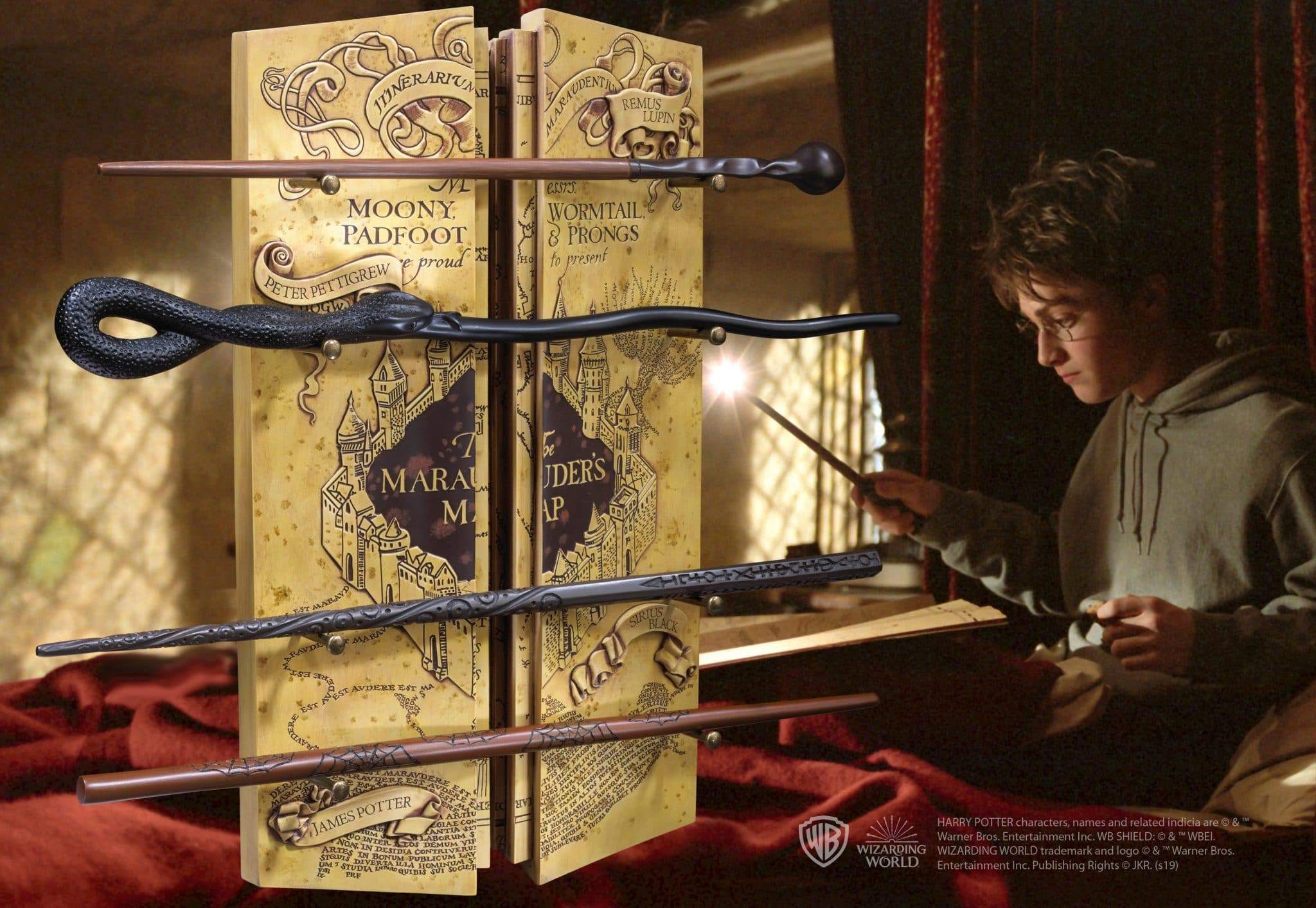 The Marauders Wand Collection - Olleke Wizarding Shop Amsterdam Brugge London