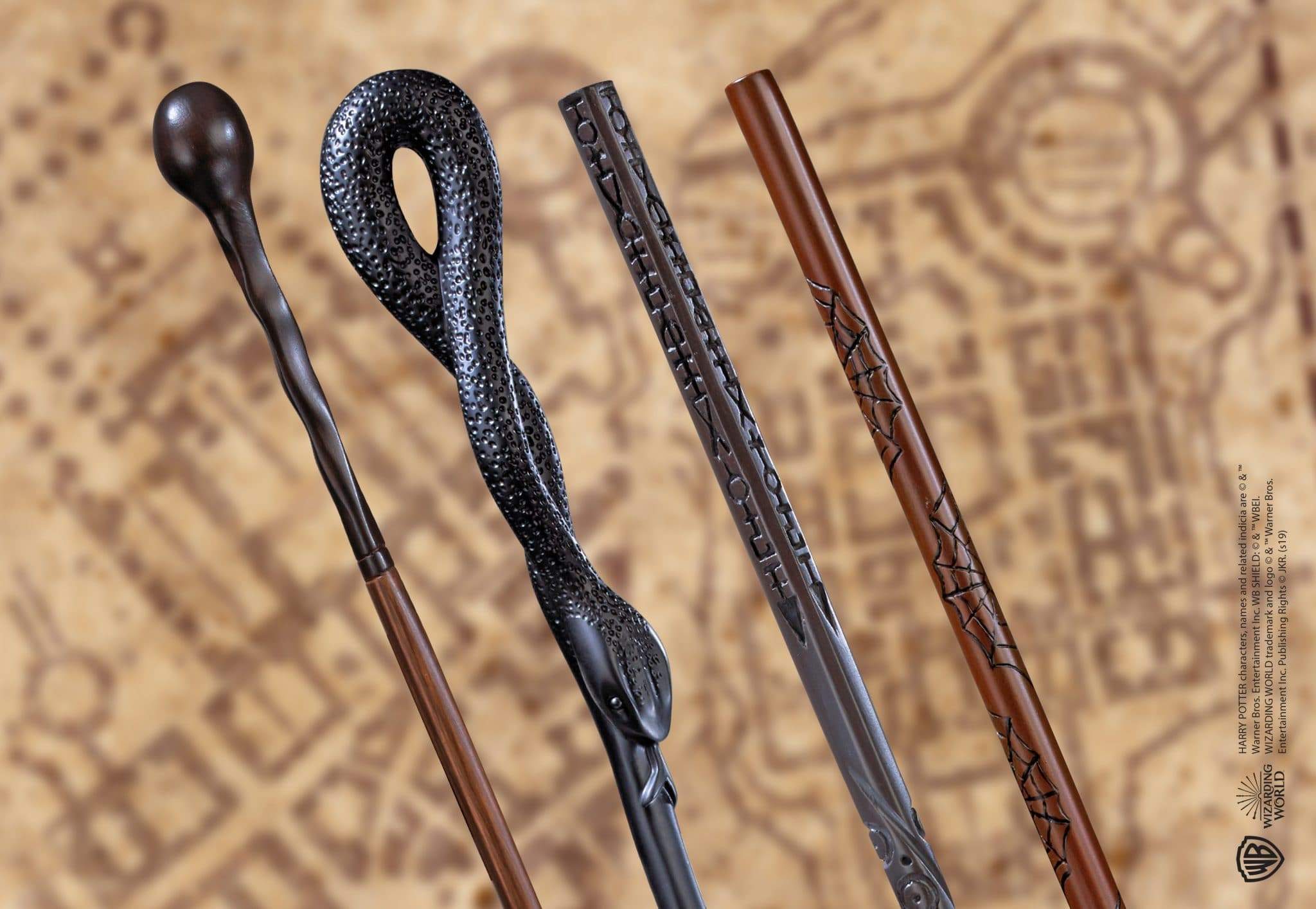 The Marauders Wand Collection - Olleke Wizarding Shop Amsterdam Brugge London