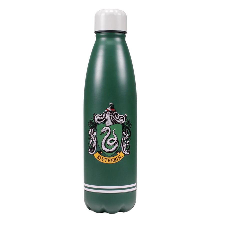 Harry Potter Metal Water Bottle - Slytherin House Pride - Olleke Wizarding Shop Amsterdam Brugge London