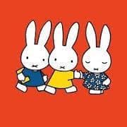 Miffy and Friends Blank Greeting Card - Olleke Wizarding Shop Amsterdam Brugge London