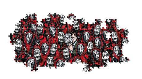 La Casa de Papel Impossible 1000 Piece Jigsaw Puzzle - Olleke Wizarding Shop Amsterdam Brugge London