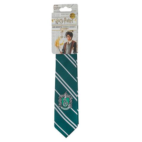 Harry Potter Kids Slytherin necktie - Olleke Wizarding Shop Amsterdam Brugge London