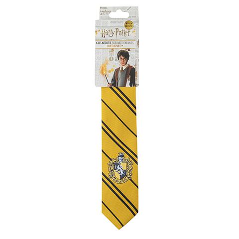 Harry Potter Kids Hufflepuff necktie - Olleke Wizarding Shop Amsterdam Brugge London