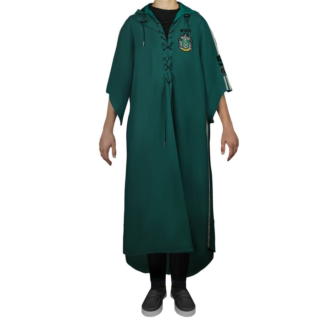 Harry Potter Personalized Slytherin Quidditch Robe - Olleke Wizarding Shop Amsterdam Brugge London