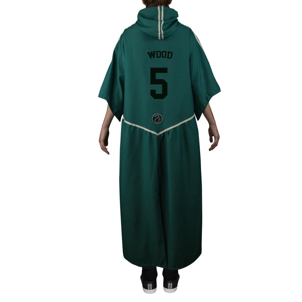 Harry Potter Personalized Slytherin Quidditch Robe - Olleke Wizarding Shop Amsterdam Brugge London