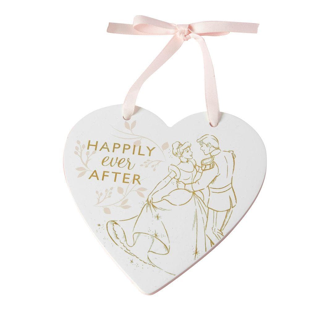 Cinderella Happily Ever After Heart Plaque - Olleke Wizarding Shop Amsterdam Brugge London