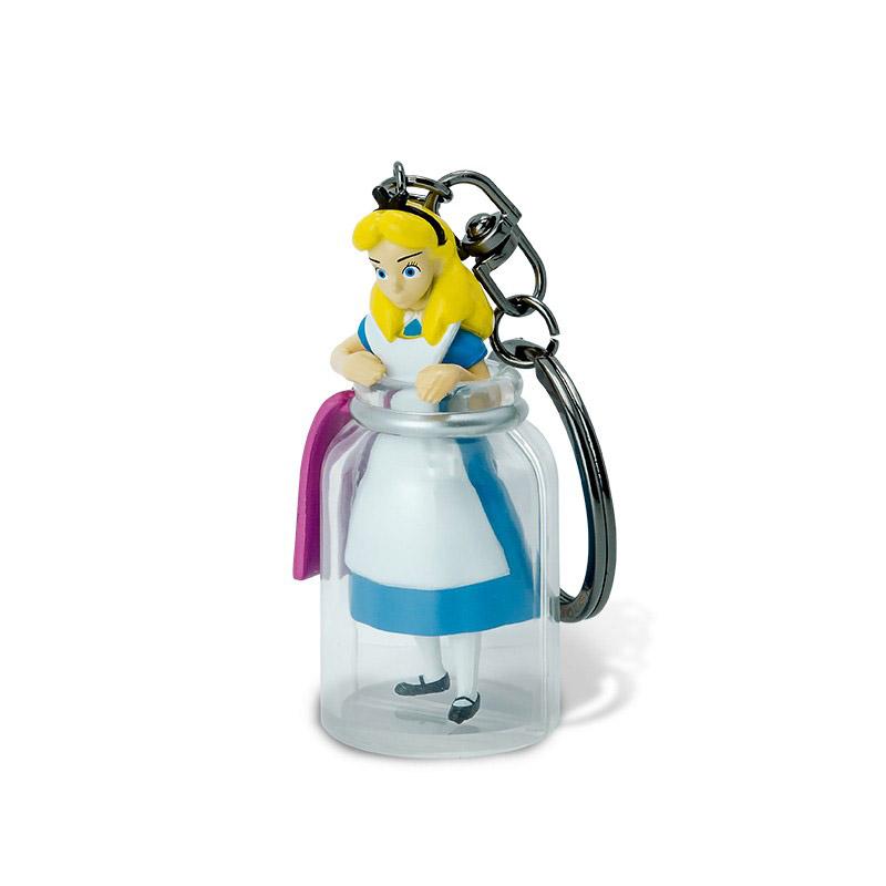 Disney Alice in the bottle Keychain - Olleke Wizarding Shop Amsterdam Brugge London