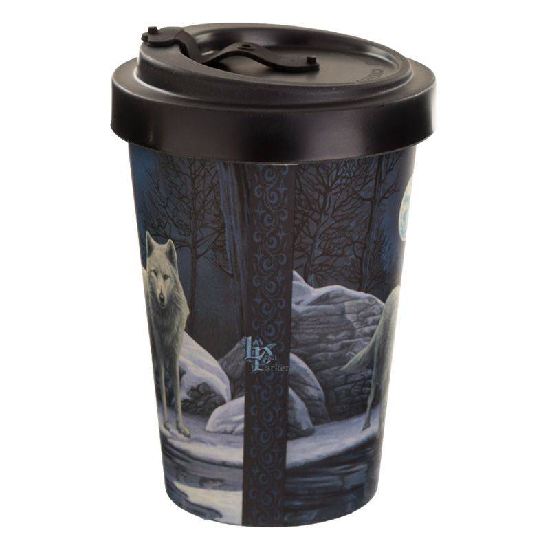 Wolves Travel Bamboo Mug - Olleke Wizarding Shop Amsterdam Brugge London