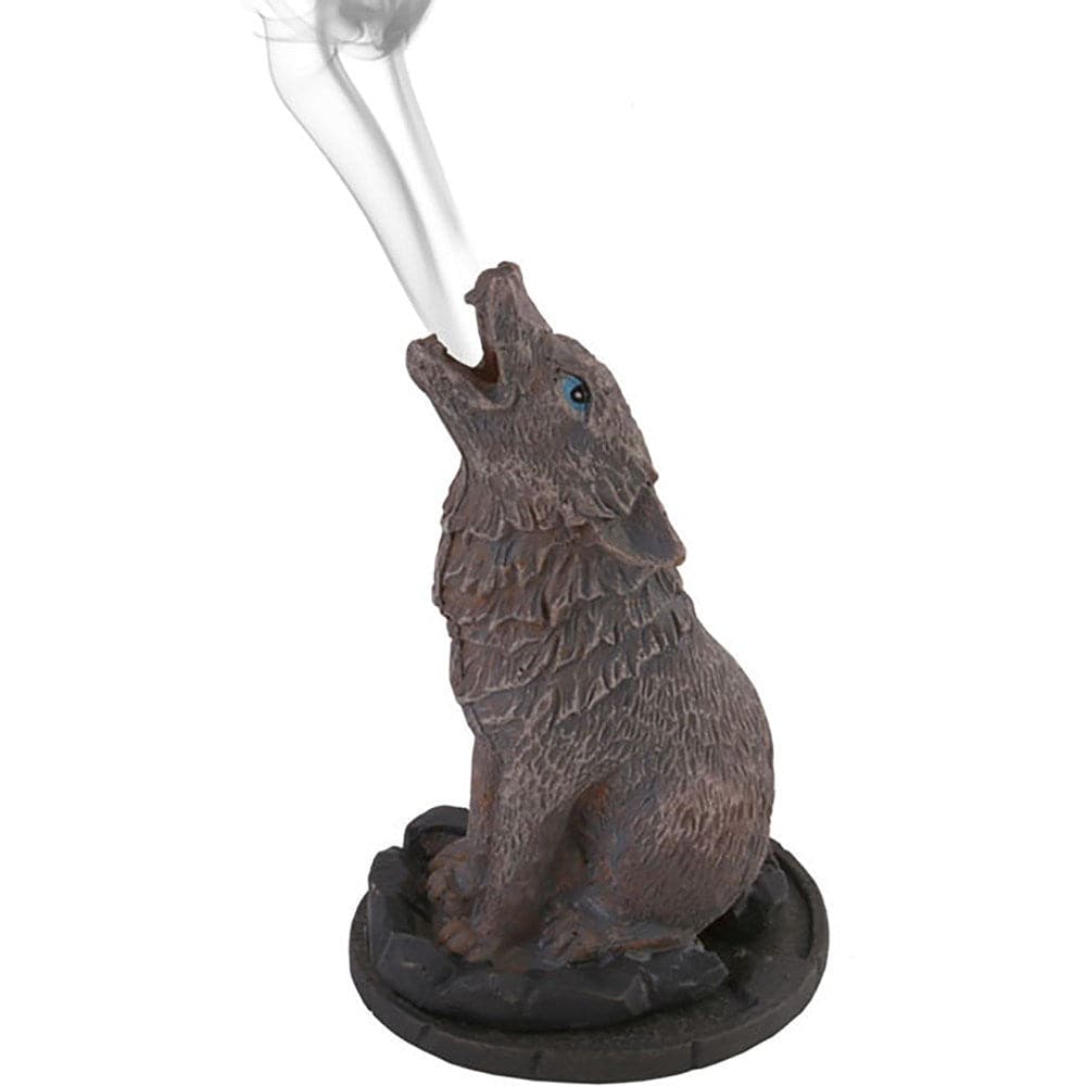 Wolf Incense Cone Holder - Olleke Wizarding Shop Amsterdam Brugge London