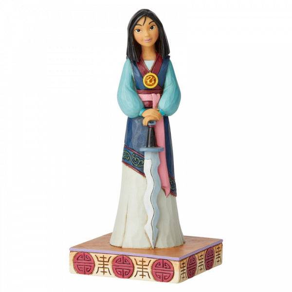 Winsome Warrior (Mulan Princess Passion Figurine) - Olleke Wizarding Shop Amsterdam Brugge London