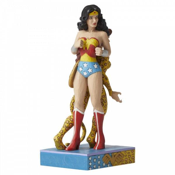 Wonder Woman and Cheetah Figurine - Olleke Wizarding Shop Amsterdam Brugge London