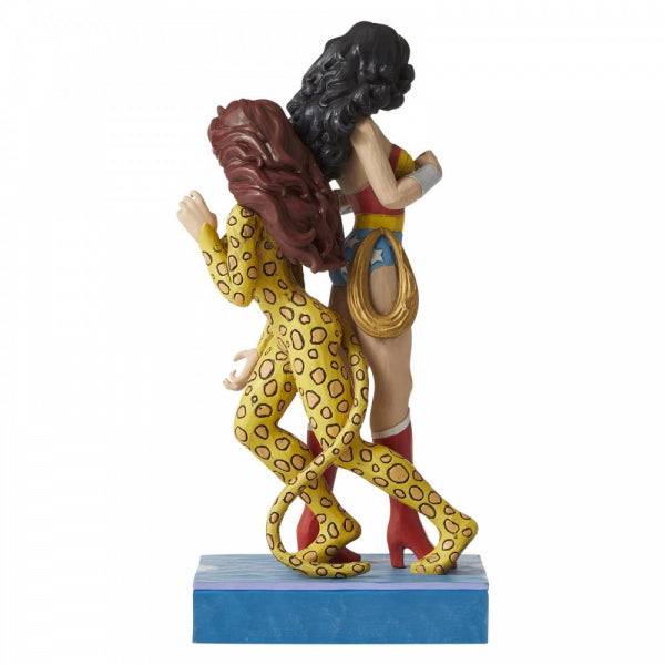 Wonder Woman and Cheetah Figurine - Olleke Wizarding Shop Amsterdam Brugge London