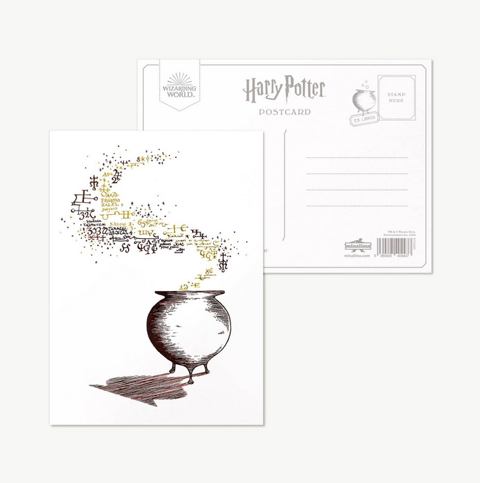 Carte postale « Fabrication avancée de potions – Édition II » de Harry Potter