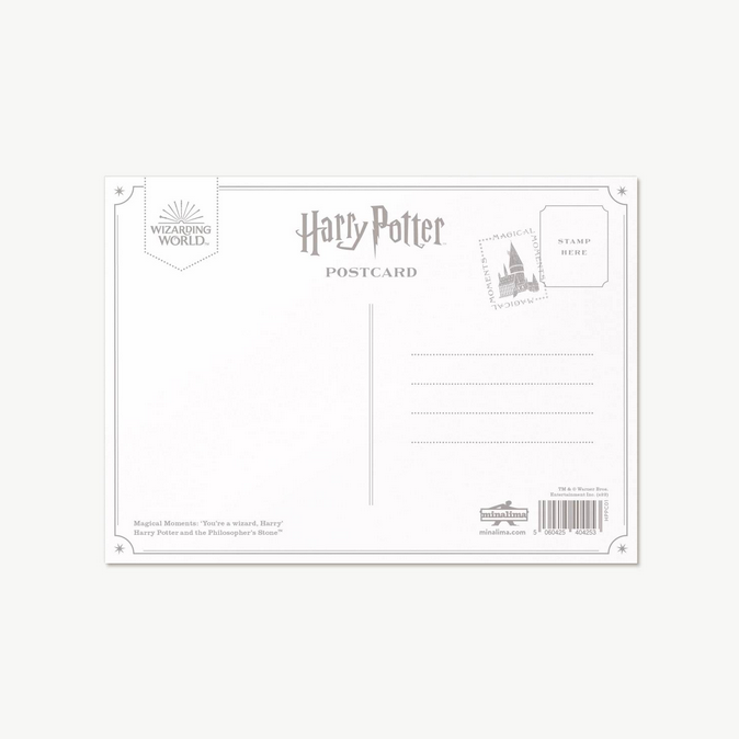 Harry Potter Magical Moments 'It's not much, but it's home' Single Postcard