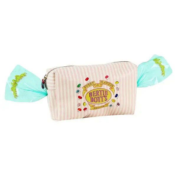 Assorted Bertie Botts candy bag by Cerdà with colorful jelly beans and sweet confections in a clear snack bag.