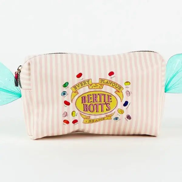 Cerdà Bertie Botts Candy bag with colorful jelly beans and assorted flavors in a clear plastic bag.