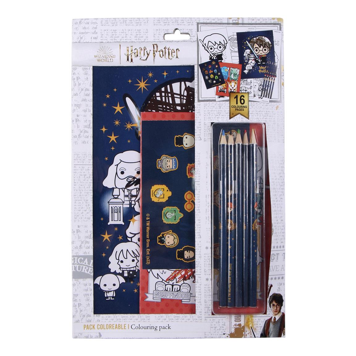 Harry Potter Colouring Set