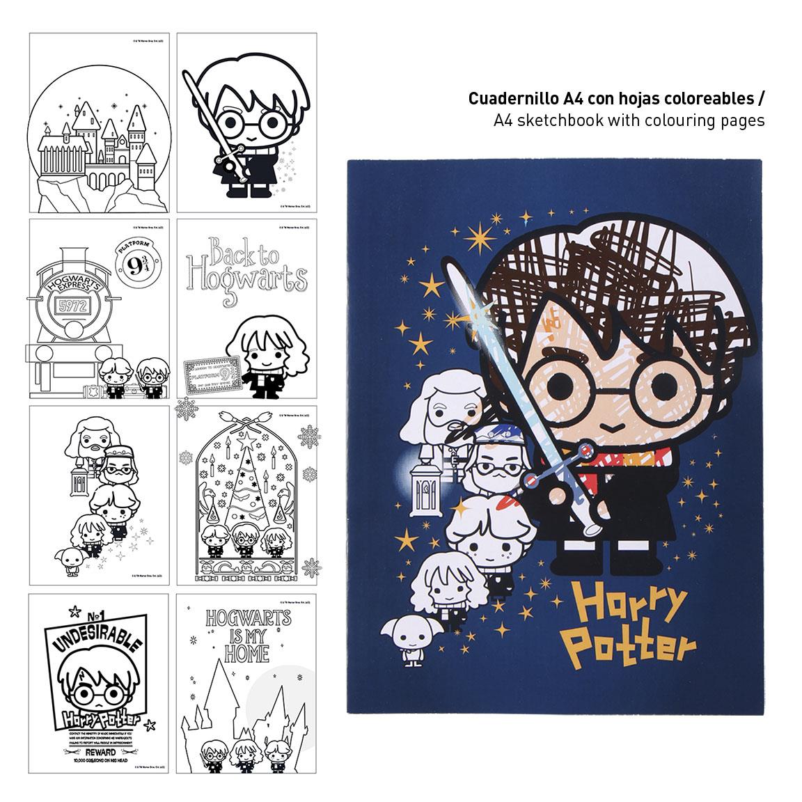 Harry Potter Colouring Set