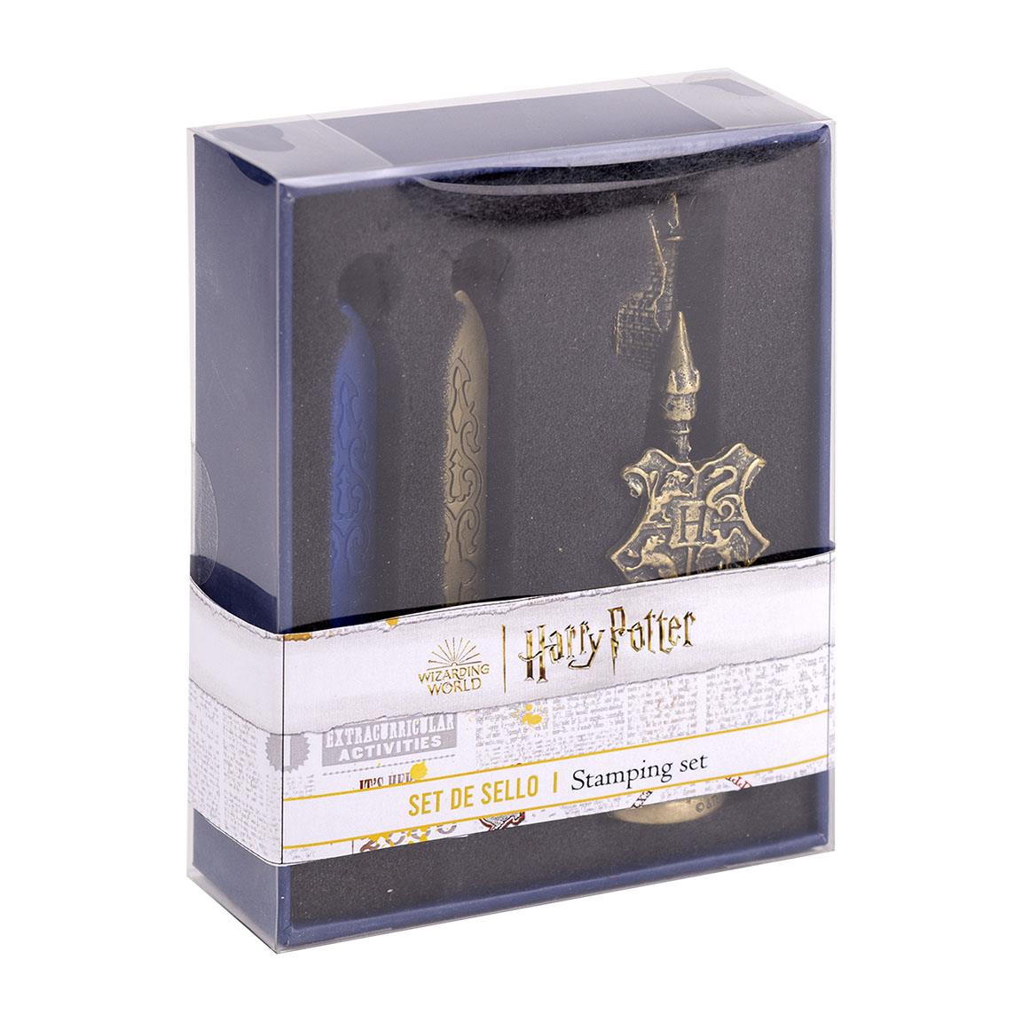 Harry Potter stationery set Hogwarts stamp