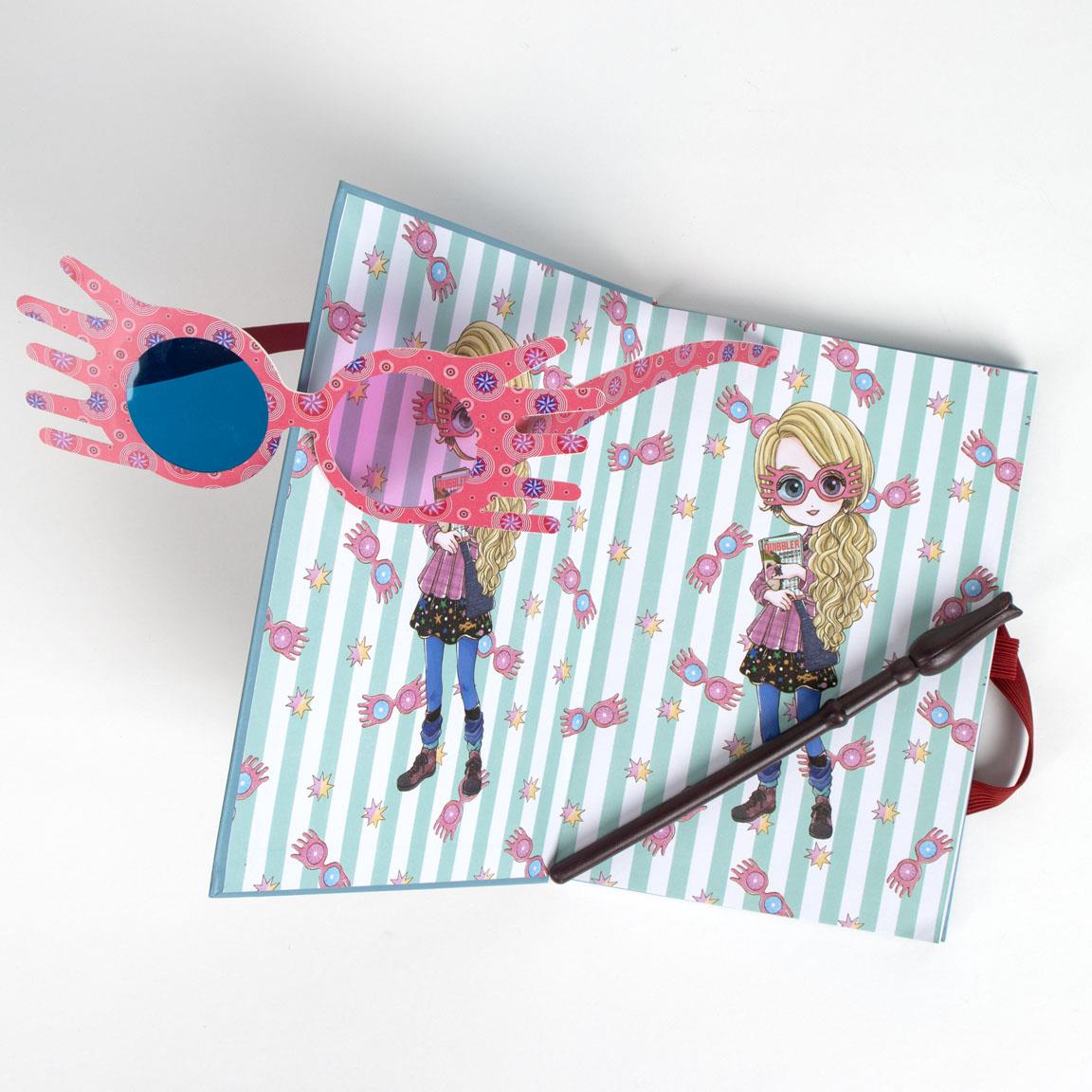 Harry Potter stationery set Luna Lovegood