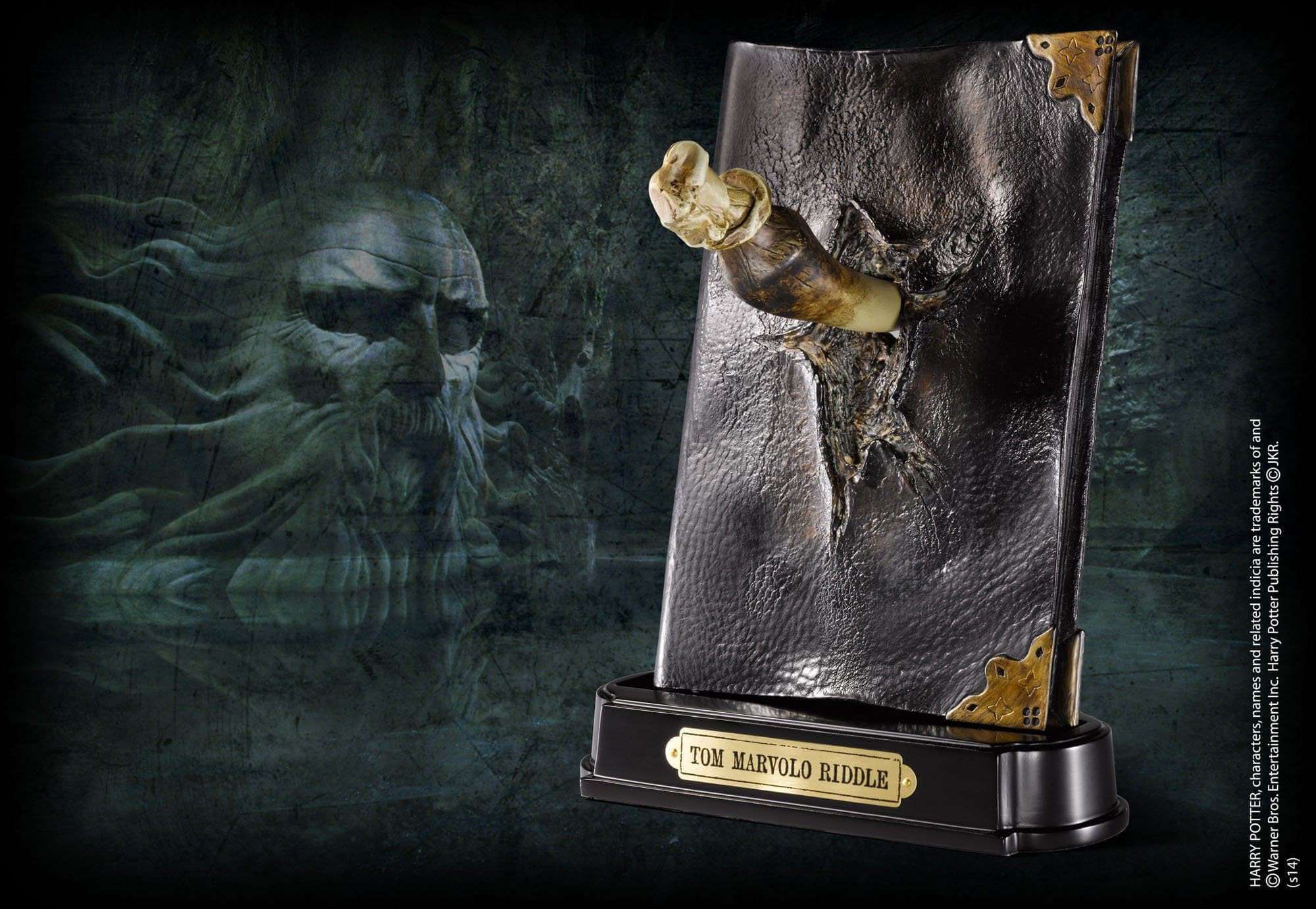 Basilisk Fang and Tom Riddle Diary Sculpture - Olleke Wizarding Shop Amsterdam Brugge London