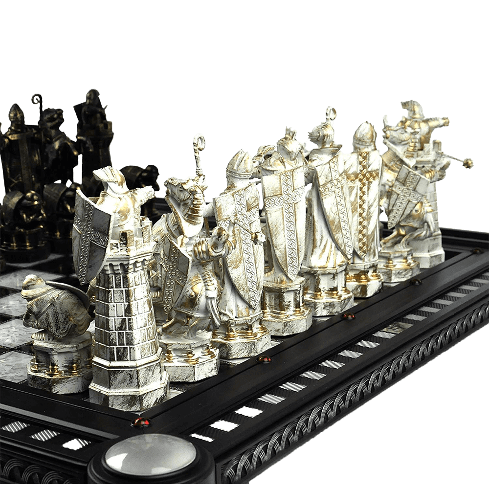 Final Challenge Wizard Chess Set - Olleke Wizarding Shop Amsterdam Brugge London