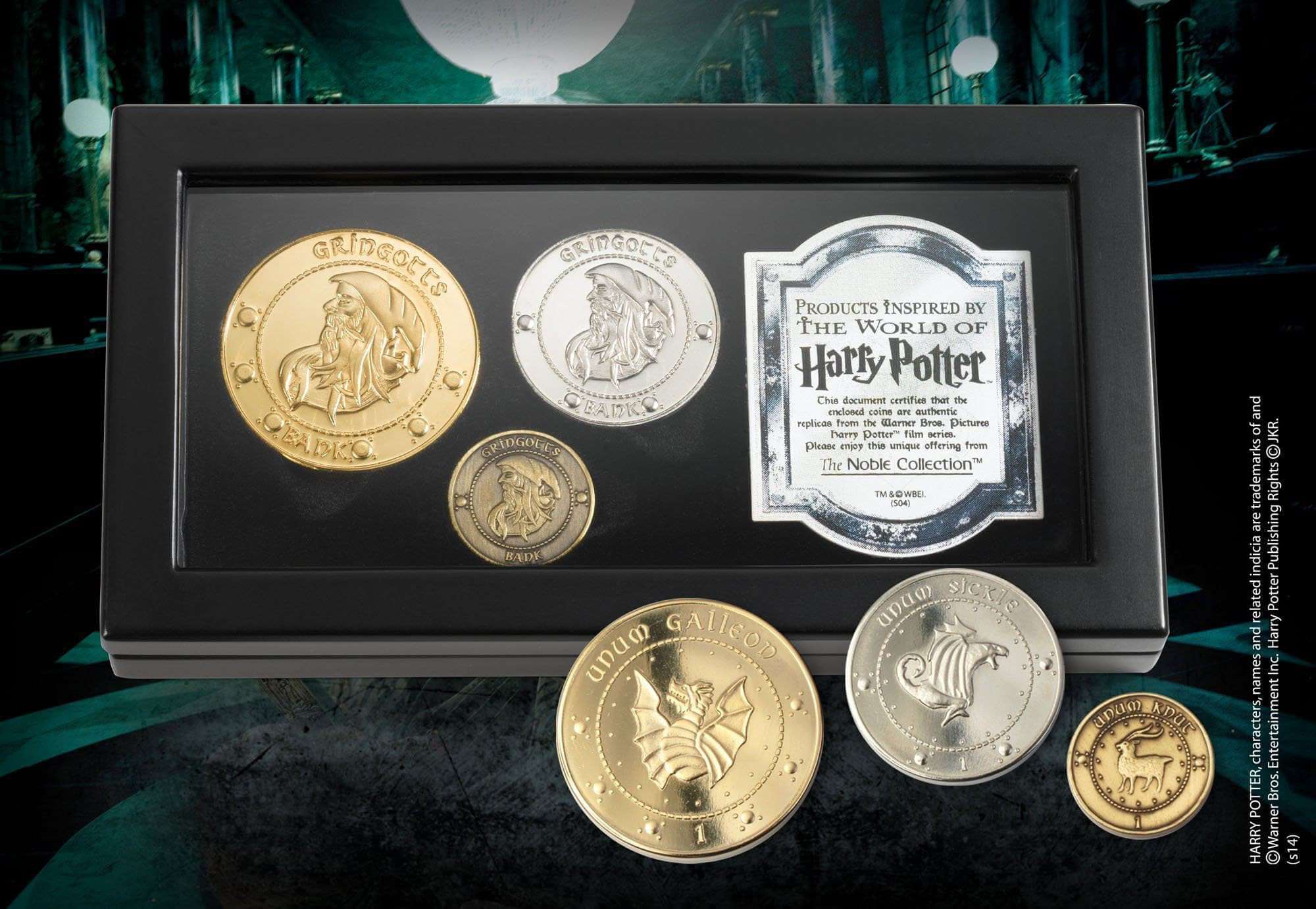 The Gringotts Coin Collection - Olleke Wizarding Shop Amsterdam Brugge London