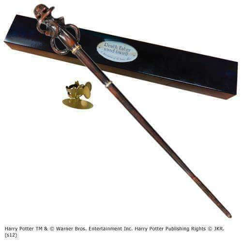 Death Eater Character Wand – Swirl - Olleke Wizarding Shop Amsterdam Brugge London