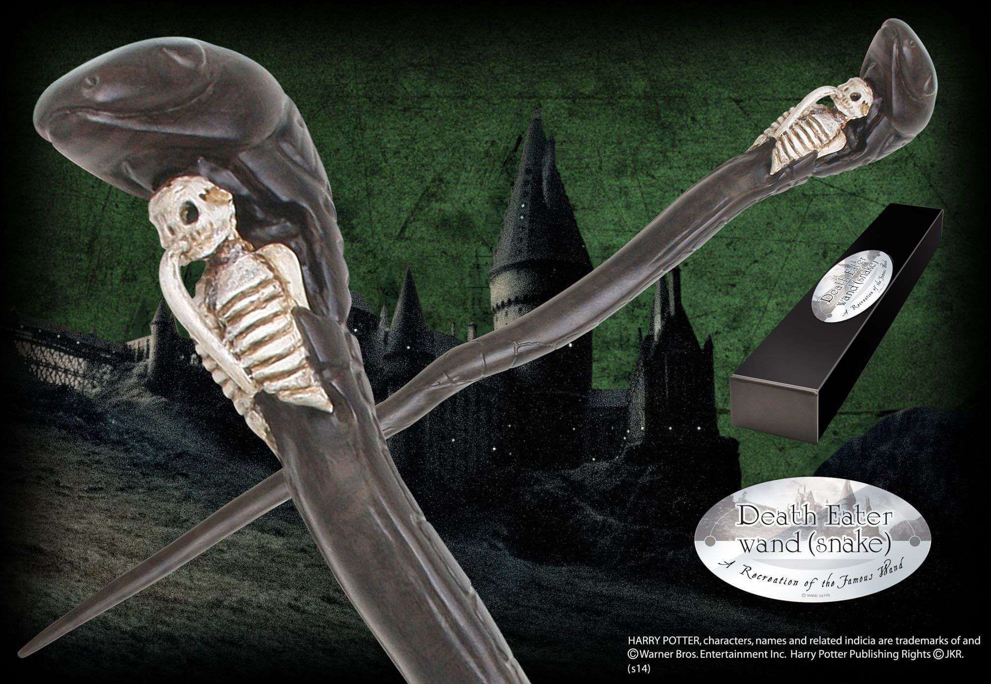 Death Eater Character Wand – Snake - Olleke Wizarding Shop Amsterdam Brugge London