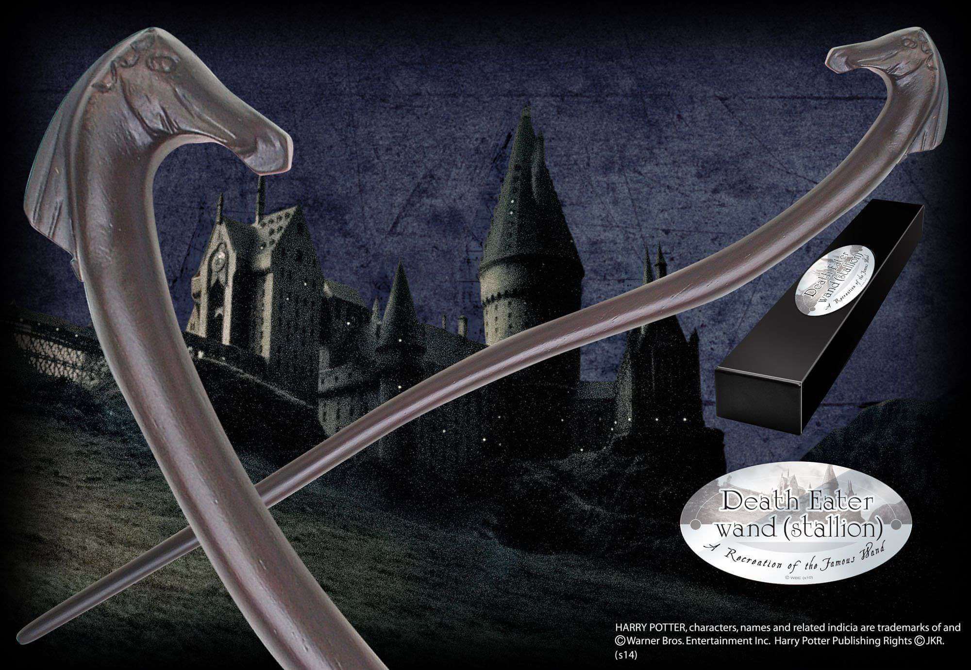 Death Eater Character Wand – Stallion - Olleke Wizarding Shop Amsterdam Brugge London