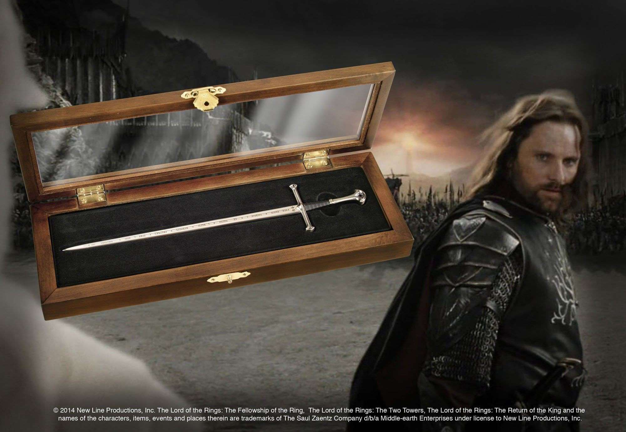 Aragorn Anduril Letter Opener - Olleke Wizarding Shop Amsterdam Brugge London