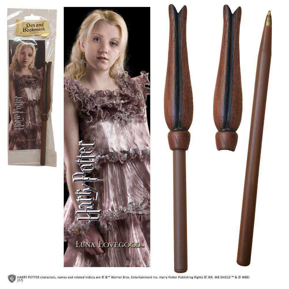 Luna Wand Pen and Bookmark - Olleke Wizarding Shop Amsterdam Brugge London