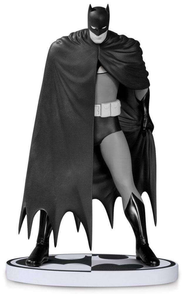 Batman Black & White Statue David Mazzucchelli 2nd Edition 20 cm - Olleke Wizarding Shop Amsterdam Brugge London