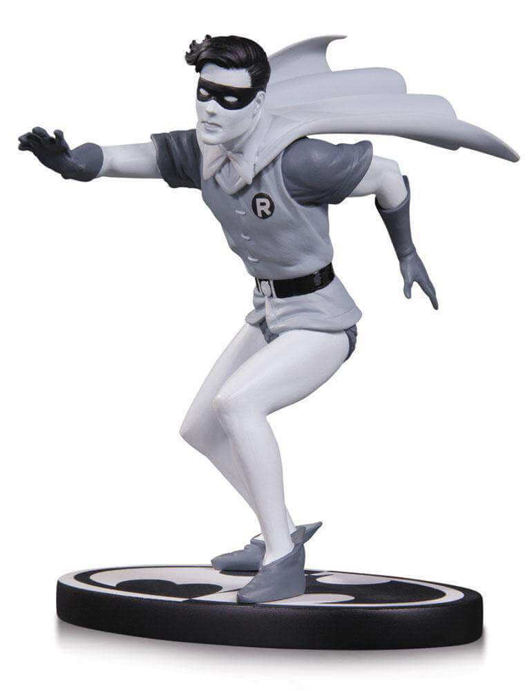 Batman Black & White Statue Robin by Carmine Infantino 15 cm - Olleke Wizarding Shop Amsterdam Brugge London