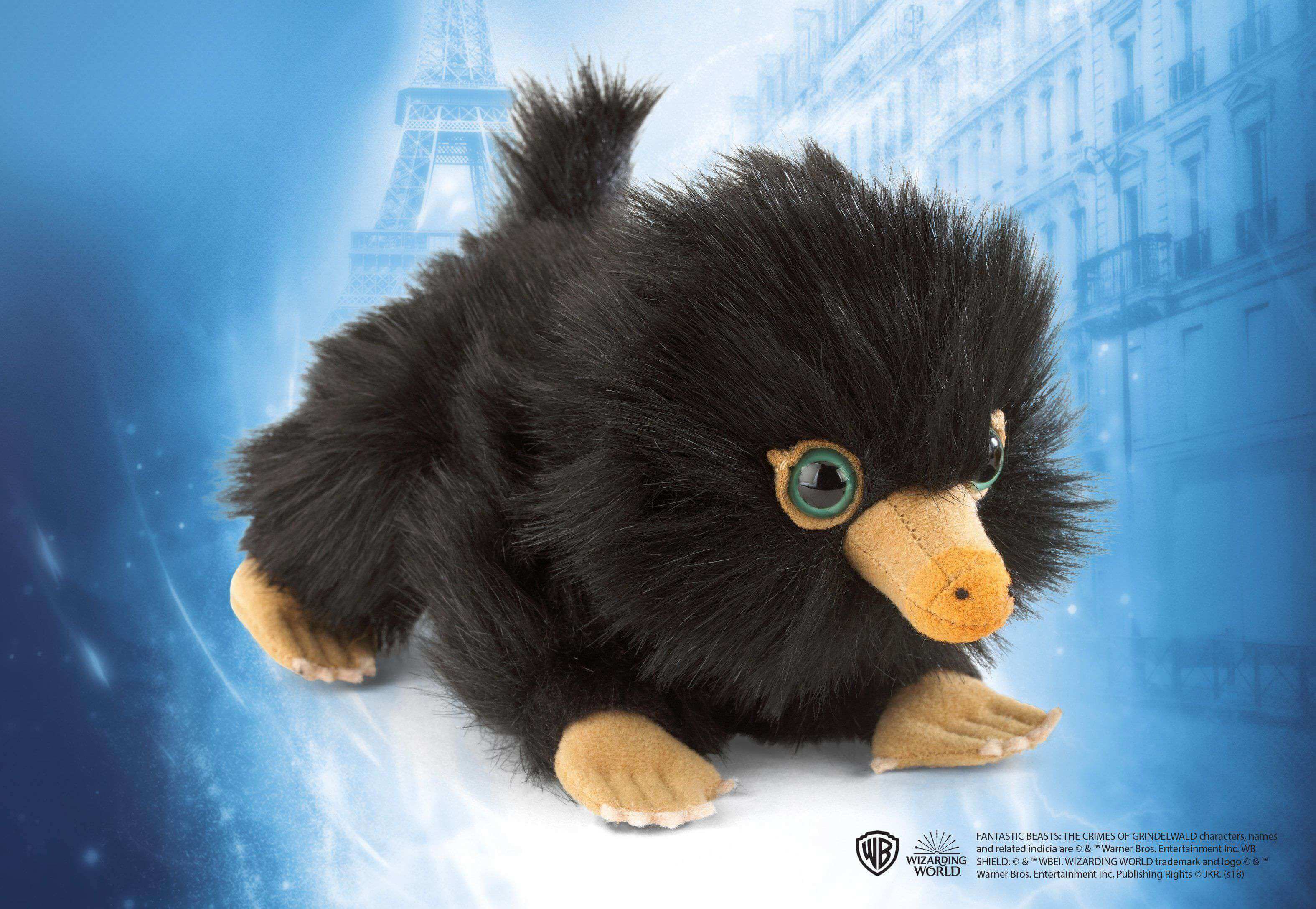 Baby Niffler Plush – Black - Olleke Wizarding Shop Amsterdam Brugge London