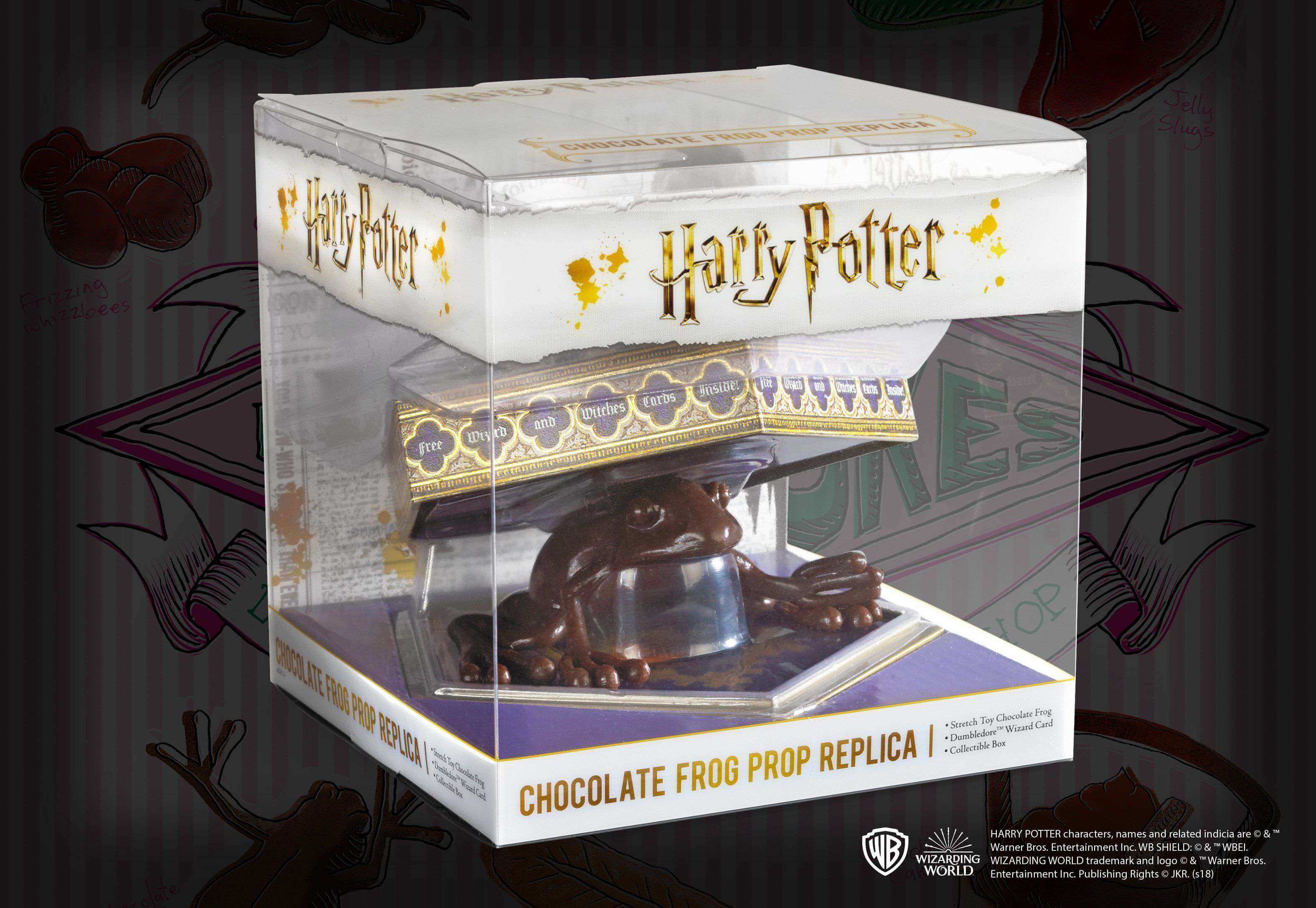 Chocolate Frog - Olleke Wizarding Shop Amsterdam Brugge London