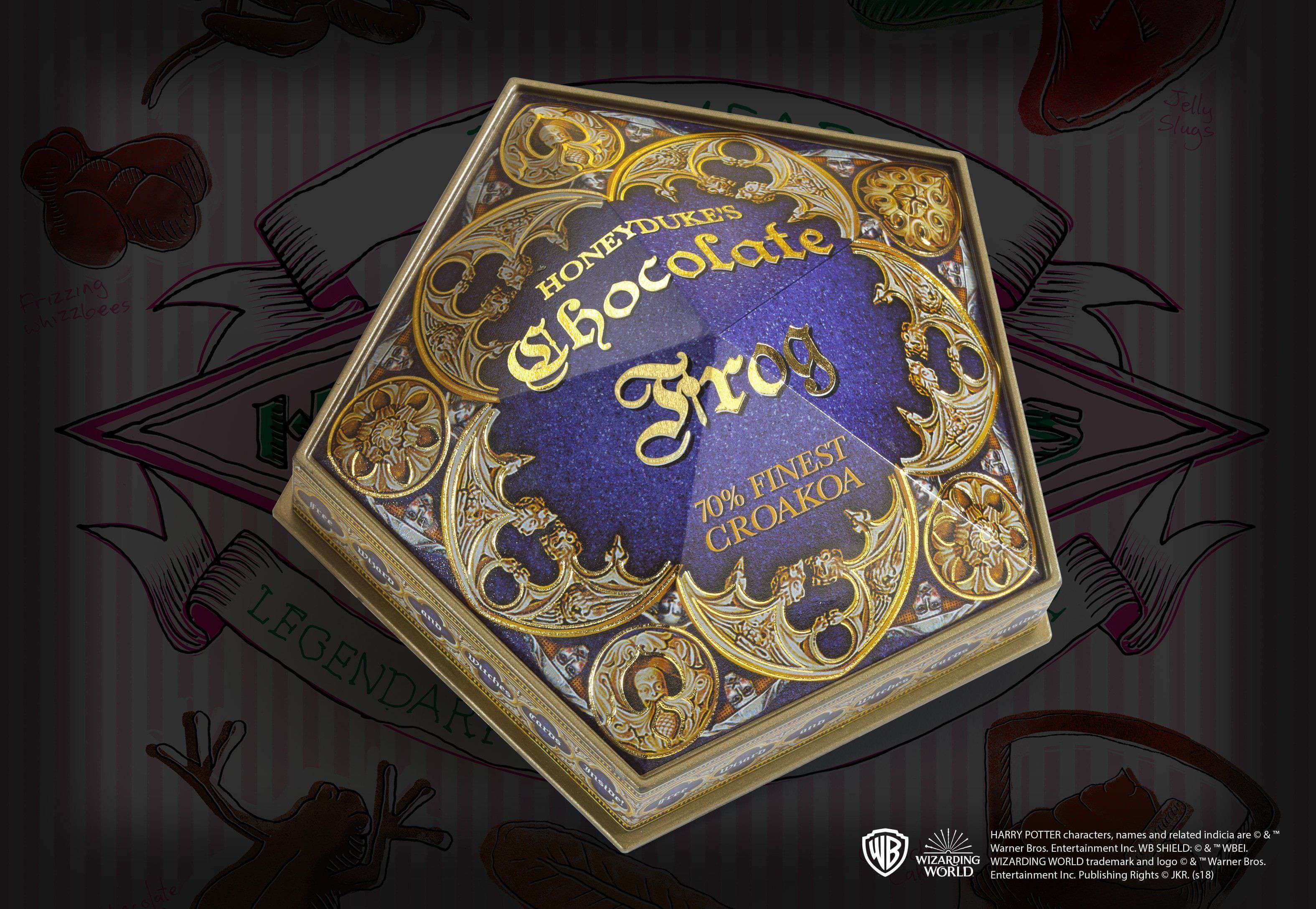 Chocolate Frog - Olleke Wizarding Shop Amsterdam Brugge London