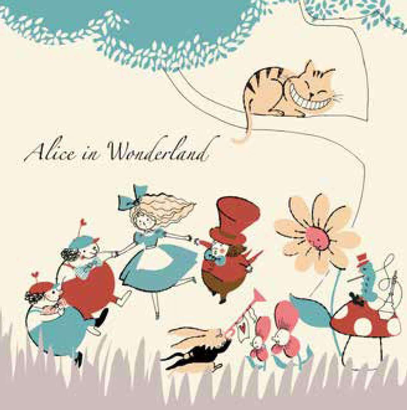 Alice in Wonderland Shinzi Katoh card - Olleke Wizarding Shop Amsterdam Brugge London