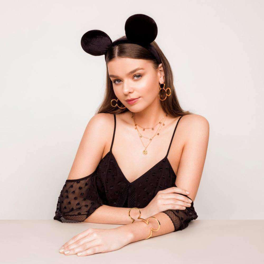 Disney Mickey Mouse Outline Hoop Earrings - Olleke Wizarding Shop Amsterdam Brugge London