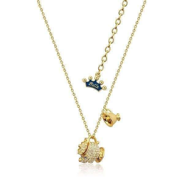 Disney Beauty and the Beast Mrs Potts Necklace - Olleke Wizarding Shop Amsterdam Brugge London