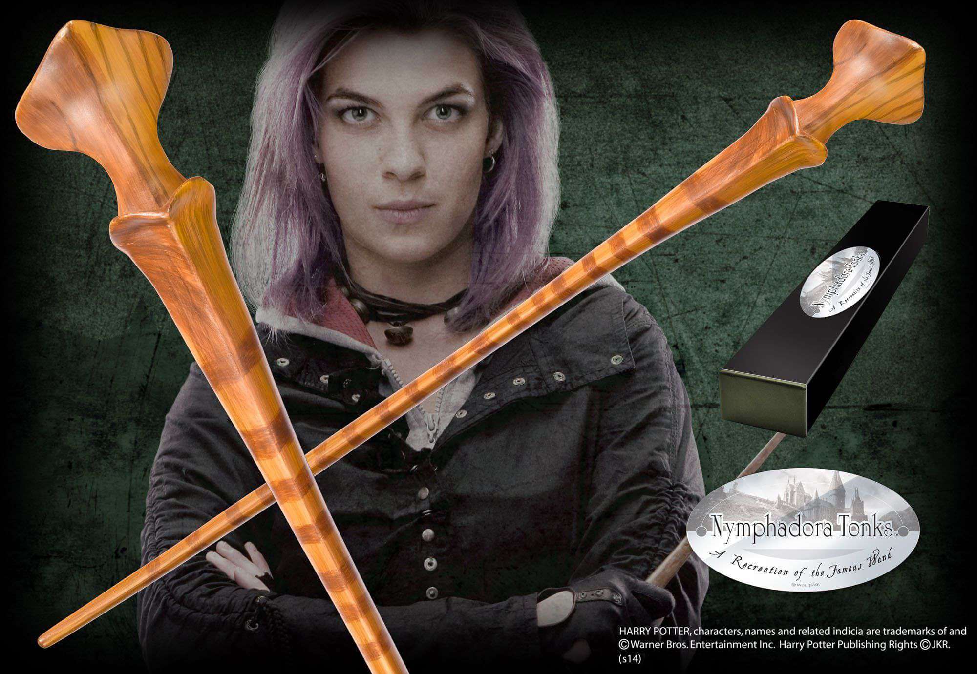 Nymphadora Tonks Character Wand - Olleke Wizarding Shop Amsterdam Brugge London