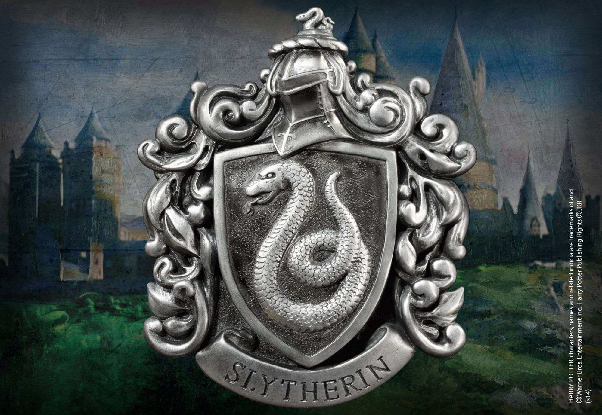 Slytherin Crest Wall Art - Olleke Wizarding Shop Amsterdam Brugge London