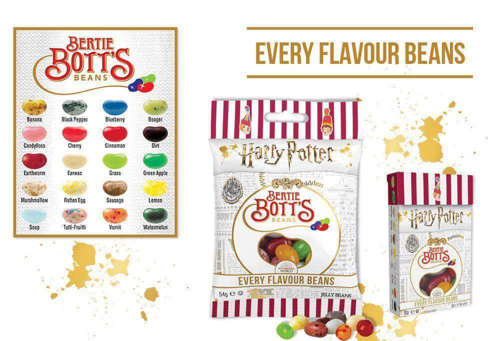 Harry Potter Bertie Botts Every Flavour Beans - Olleke Wizarding Shop Amsterdam Brugge London