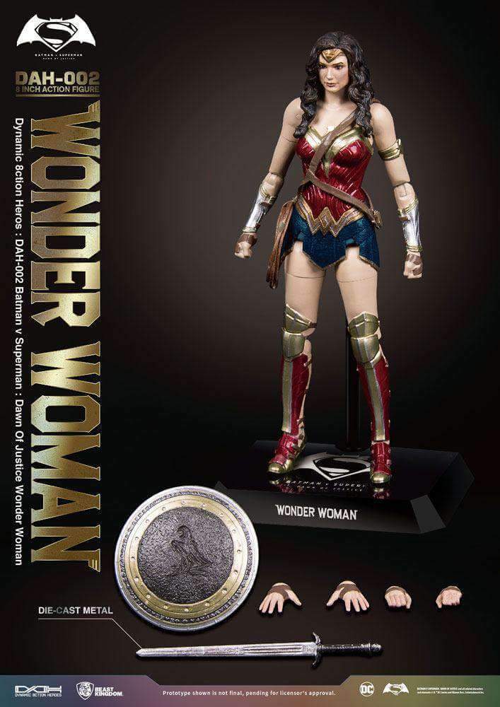 Batman v Superman Dynamic 8ction Heroes Action Figure 1/9 Wonder Woman - Olleke Wizarding Shop Amsterdam Brugge London