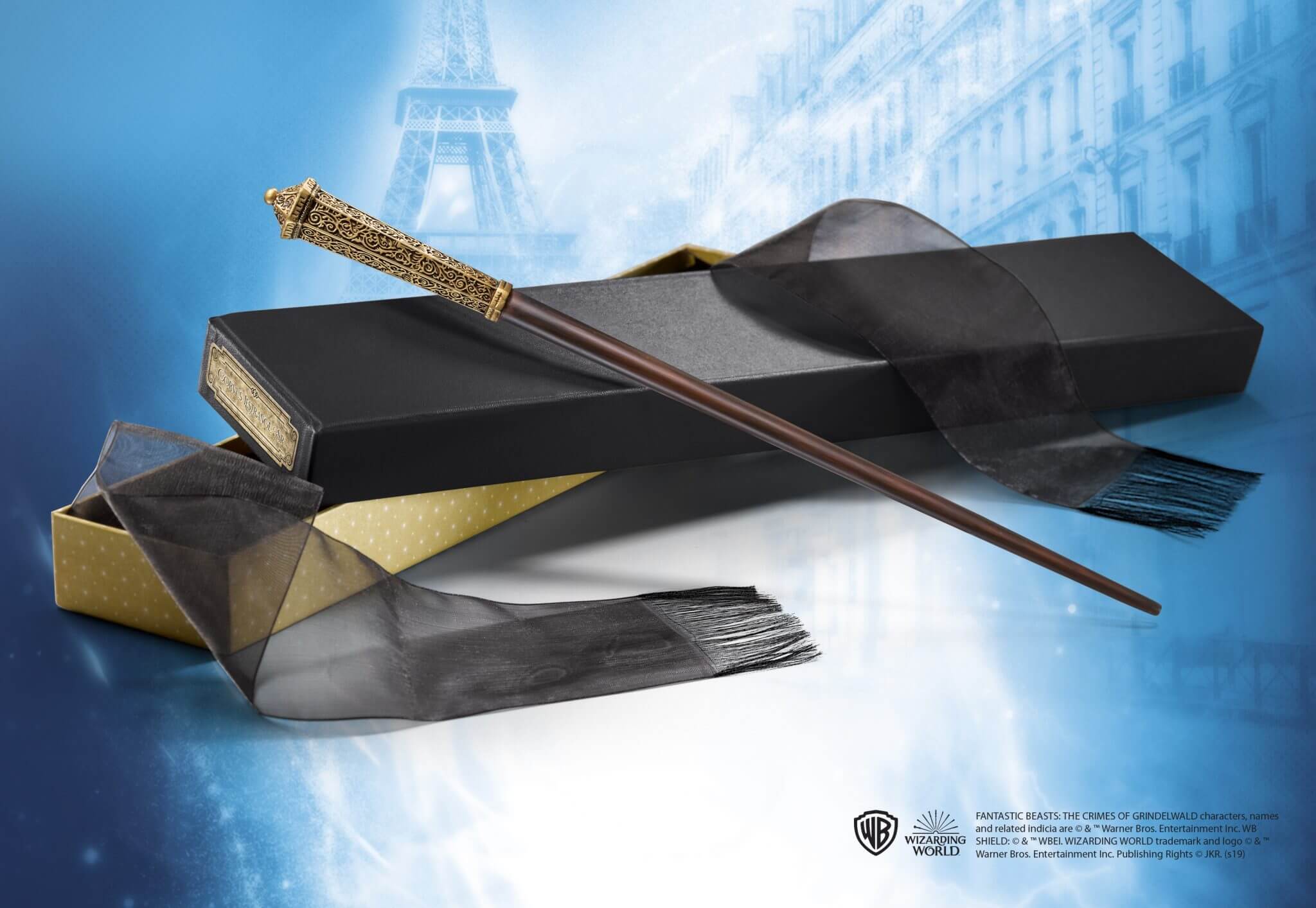 Corvus Lestrange, Sr.’s Wand in Collector’s Box - Olleke Wizarding Shop Amsterdam Brugge London