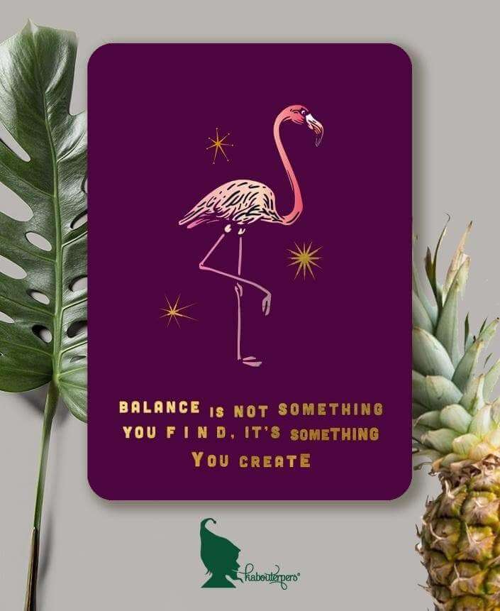 Balance is not something you find it's something you create - Olleke Wizarding Shop Amsterdam Brugge London