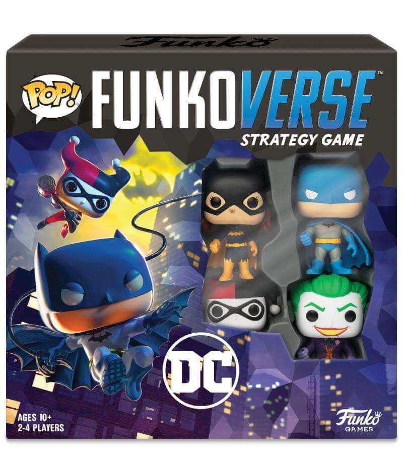 DC Comics Funkoverse Board Game 4 Character Base Set - Olleke Wizarding Shop Amsterdam Brugge London