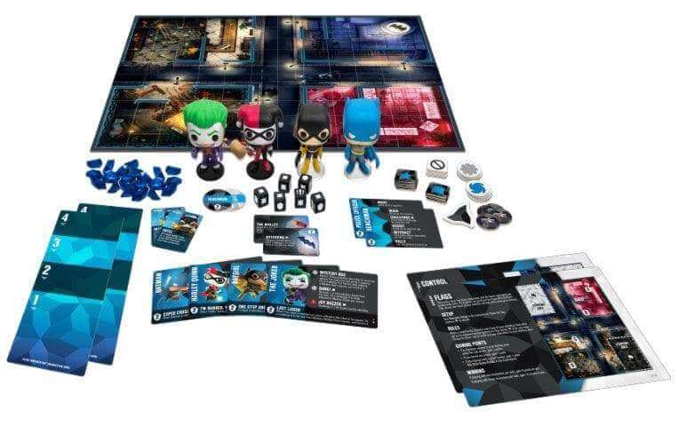 DC Comics Funkoverse Board Game 4 Character Base Set - Olleke Wizarding Shop Amsterdam Brugge London