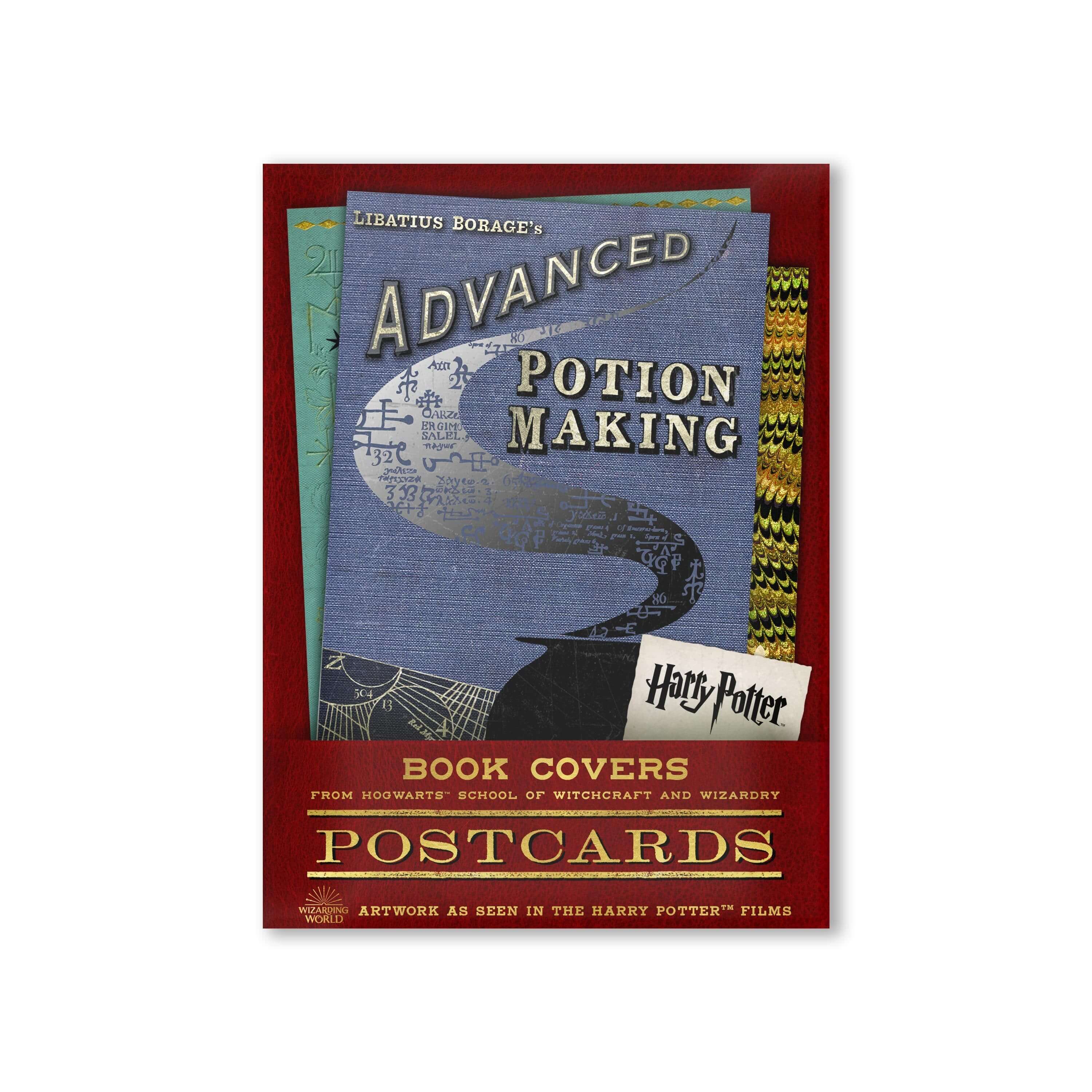 Book Covers from Hogwarts Postcards - Olleke Wizarding Shop Amsterdam Brugge London