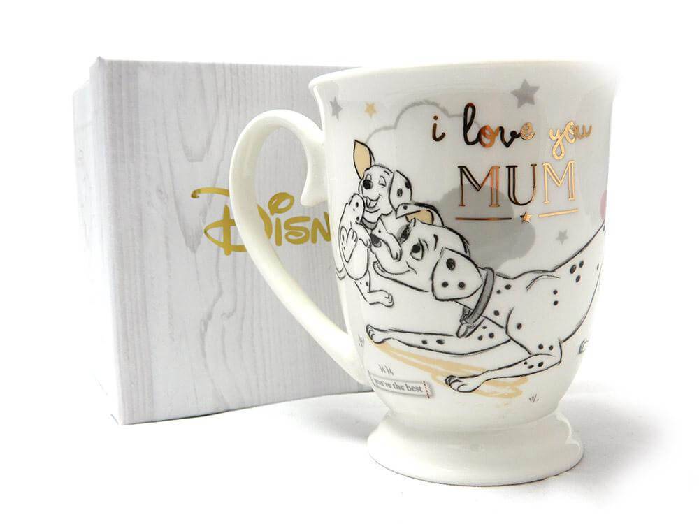 Disney Dalmatian Mug - I Love You Mum - Olleke Wizarding Shop Amsterdam Brugge London